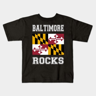 Baltimore Rocks Kids T-Shirt